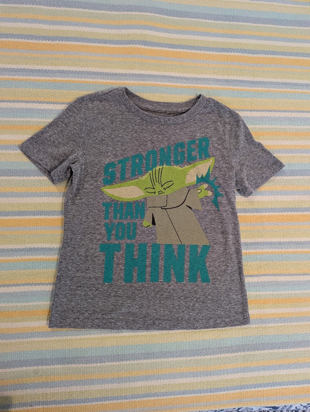 Boy's Jumping Beans Star Wars Yoda Stronger Than You Think Tree Size 6
